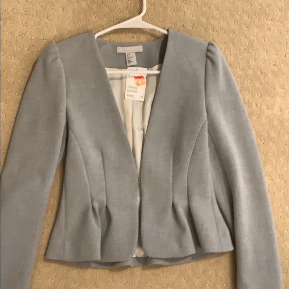 Peplum blazer